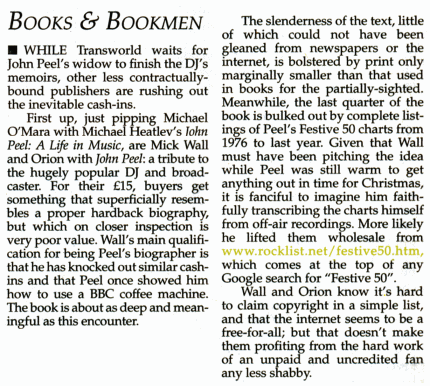 Private Eye Article