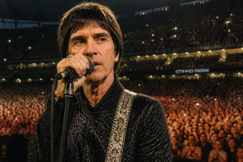 Johnny Marr backs Andy Burnham’s Smiths cover in Ukraine